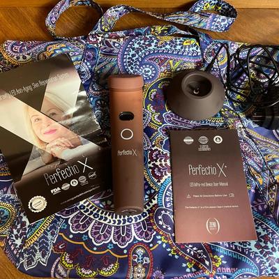 Perfectio X LED Anti-Aging Skin Rejuvenation Device with Manual & Power Adapter

