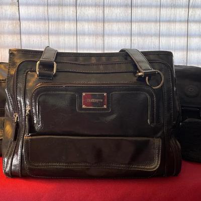 An Array Of Black Handbags