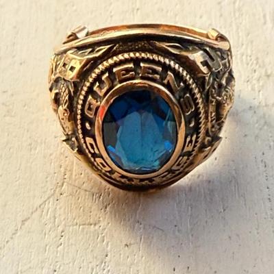 14k Gold Dieges & Clust 1962 Class Ring