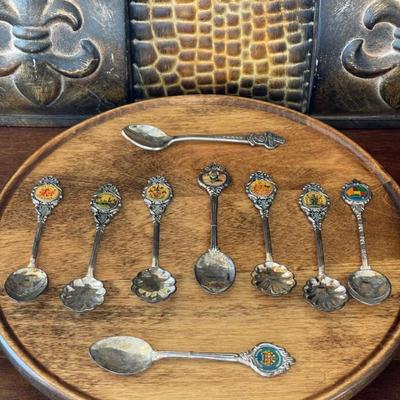 Swiss to Down Under — Vintage Rolex Bucherer Lucerne Spoon & Australian Enamel Souvenir Spoons
