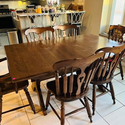  Country Style Dining Table