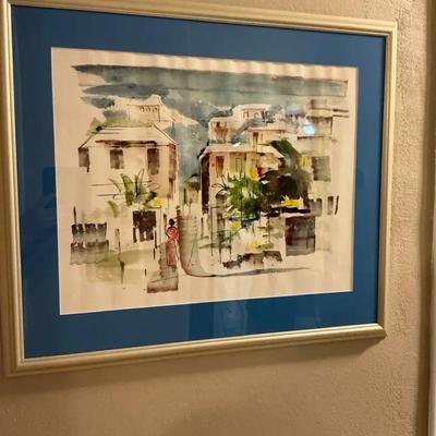 Watercolor Print By Birdsey 