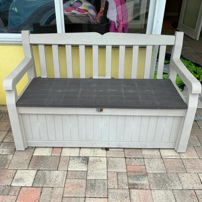 Outdoor Storage Bench #2