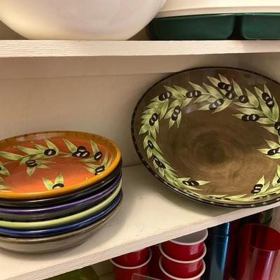 Gates Ware Pasta Serving Set