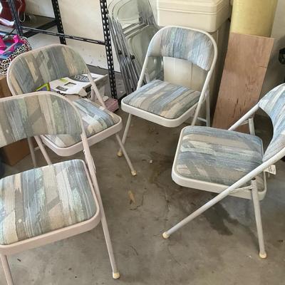 Folding Cushioned Meco-USA Chairs