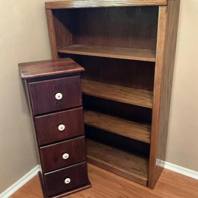 Bookcase With Storage Cabinet 