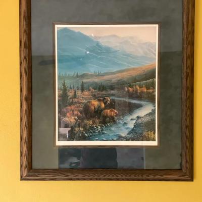 Appraised Seriolithograph In Color Signed By Pat Mcmanus