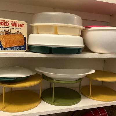 Vintage Tupperware, Rubbermaid, Bowls & More
