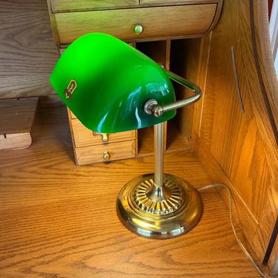Green Desk Lamp 