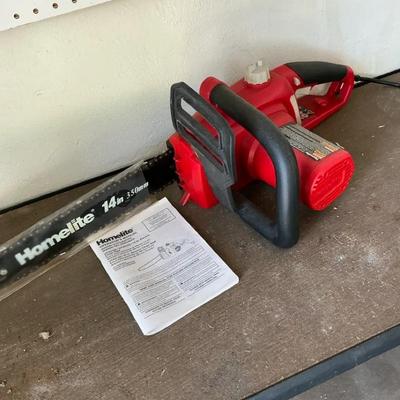 Homelite 14” Chainsaw Corded