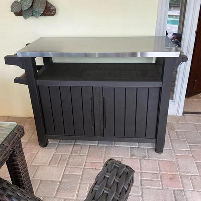 Outdoor Kichen Prep Table 