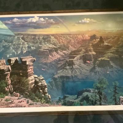 Grand Canyon By Alexander Chen SerioLithograph