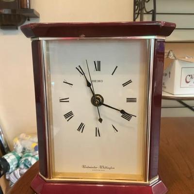 Seiko Westminster- Whittington Quartz Mantle Clock