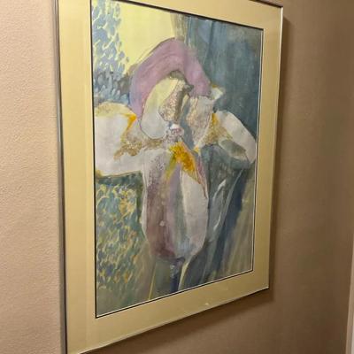 Iris In Pastels Print