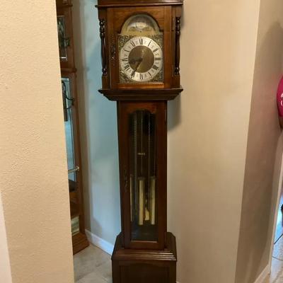 Emperor Cherry Grandmother Clock