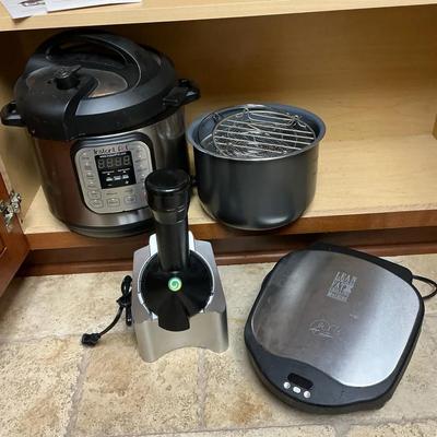 Instant Pot, Yonanas & Lean Mean Grilling Machine