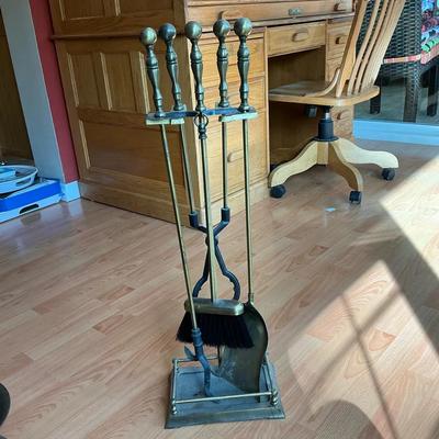 Brass Fireplace Tools