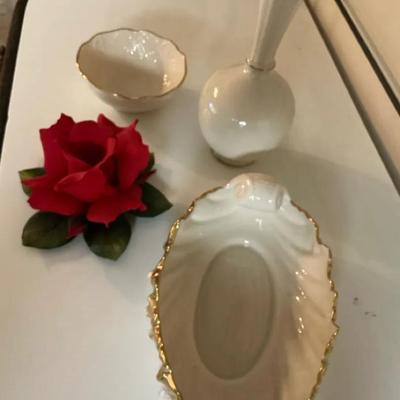 Lenox With Beautiful Homemade Italian Red Rose