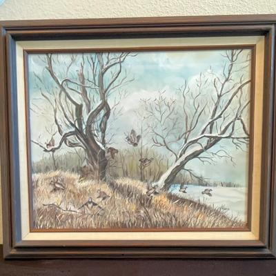 BJ347 Hand Painted Artwork