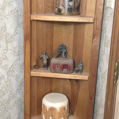 BI126 Corner Cabinet With Accessories 