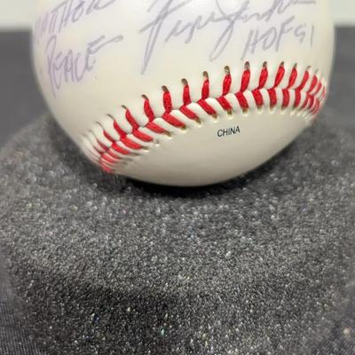 HOF 51 Autographed Baseball 