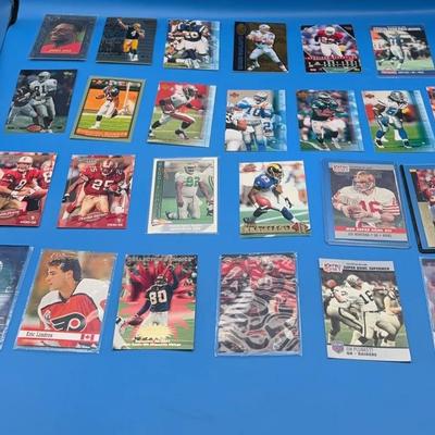 BJ1129 Pacific Collection, Topps, & NFL Pro Set