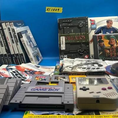 BJ1009 Nintendo Super, Gameboy, Cube PS3 & Computer Games