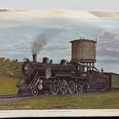 BI040 Reproduced Engine No. 152 Print