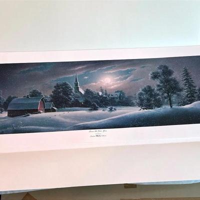 BJ395 Limited Edition “Peace Be Upon You" Signed By Artist Dalhart Windberg