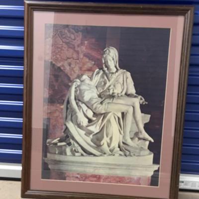 BI070 Framed Sculpture Print