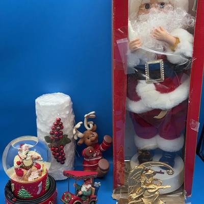 BJ1108 Musical & Illuminated Santa 