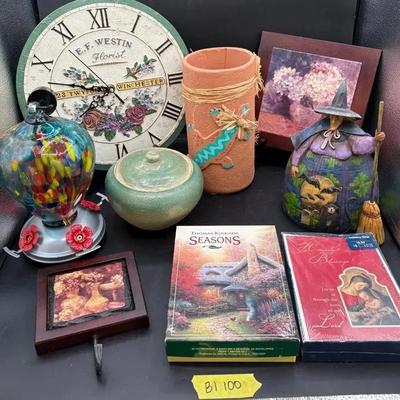 BI100 Various Decor And Seasonal Items 