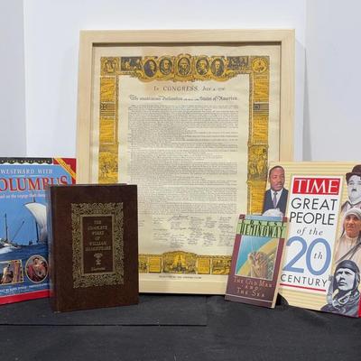 BI008 Replica of the Constitution and Great Books 