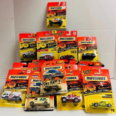 "Matchbox" Cars- NASA, Plymouth, Ferrari and More