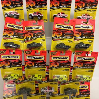 “Match Box” Ferrari, Tank and Dunes Racer