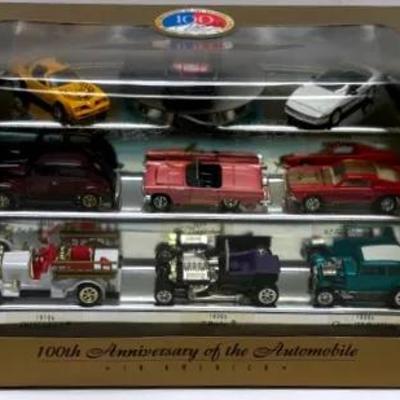 "Hot Wheels" 100th Anniversary Automobile in America Set 
