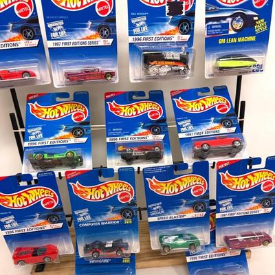 "Hot Wheels" 1996 and 1997 First Editions and Others