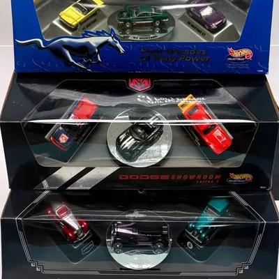 Classic Hot Wheels Trio- Mustang, Dodge and Classics