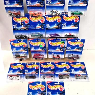 "Hot Wheels" 1996 First Editions and Many More 