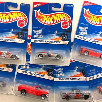 "Hot Wheels” 1996 and 1997 First Editions