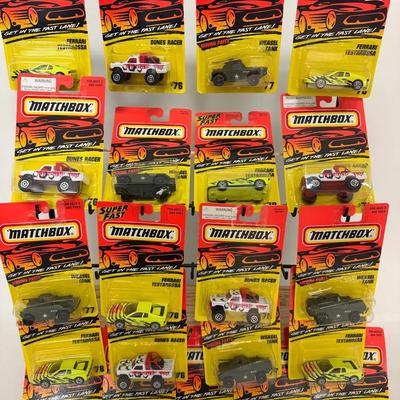 “Match Box” Get In The Fast Lane Collection 