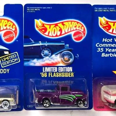 "Hot Wheels" Barbie Doll Commemorative Car and More