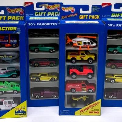 "Hot Wheels" City Action, 50's Favorites and Baywatch 
