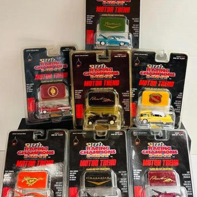 "Racing Champions" Mint Motor Trend Die-Cast Car Assortment