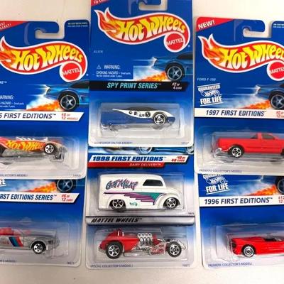 “Hot Wheels” 1996-1998 First Editions & Spy Print Series