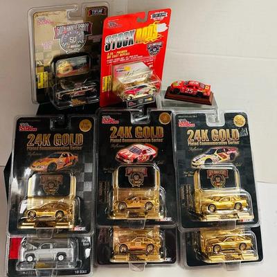 NASCAR "Racing Champions" 50th Anniversary and 24K Gold Diecast Collection