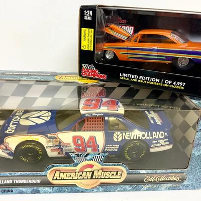 “American Muscle” Thunderbird and “Racing Champions” Hot Rod