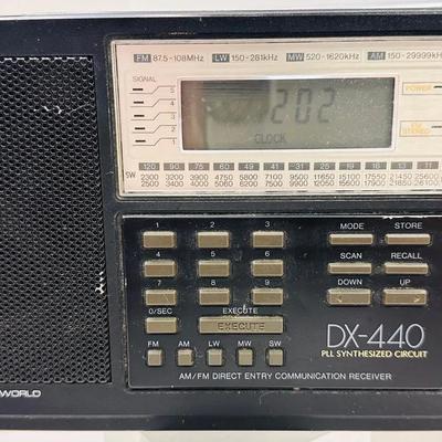 “Realistic” DX-440 Communication Receiver