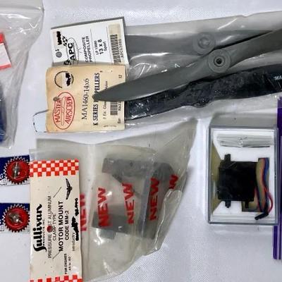 Model Airplane Servos, Propellers, Glow Plug and More