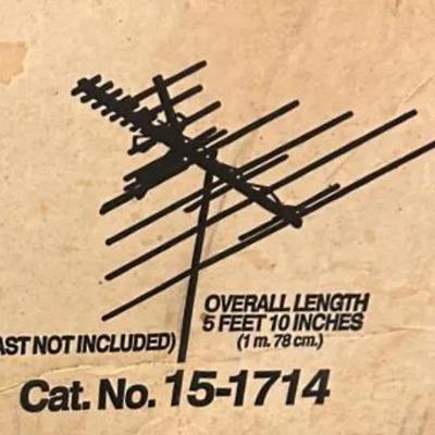 Vintage “Radio Shack” TV-FM Color Antenna